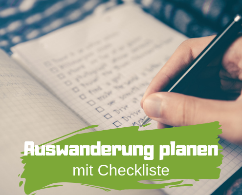 Auswanderung mit Checkliste