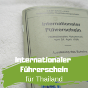 Internationaler Führerschein Thailand