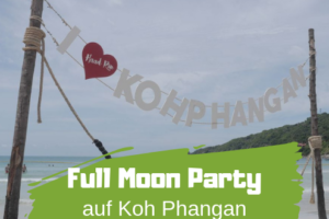 Strand von Koh Phangan mit Full Moon Party