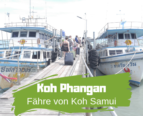 Fähre Koh Phangan nach Koh Samui
